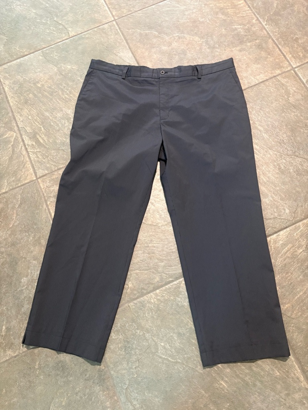 Nike Golf DriFit Men's Black Pinstriped Pants 42x32